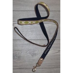 Spartina 449 Dog Leash Navy Green A Mermaids Best Friend